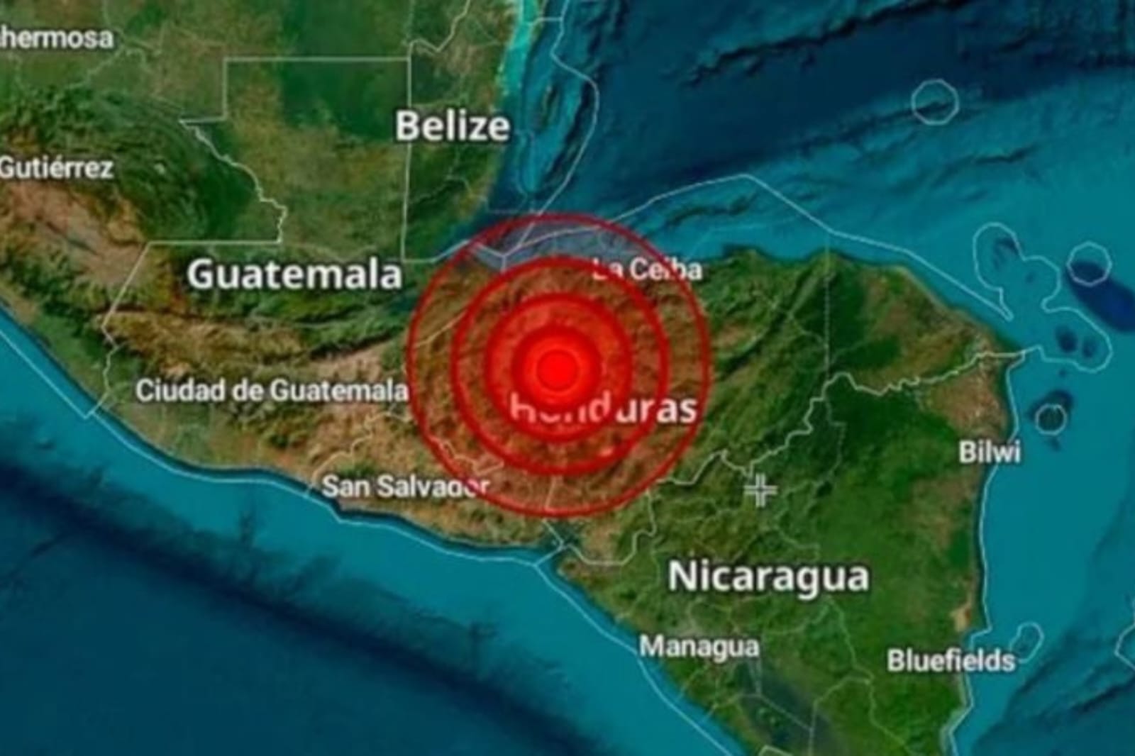 ¡Alerta! Al menos 29 sismos ha experimentado Honduras en los últimos cuatro días