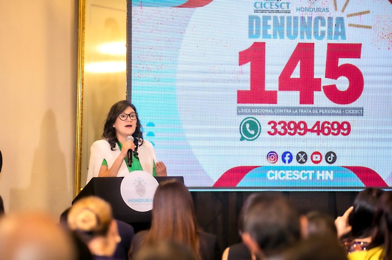 Sua Martínez presentó el Informe de Transparencia y Rendición de Cuentas 2022-2025 de la CICESCT y el Informe Nacional 2024 en materia de Trata de Personas y Explotación Sexual Comercial