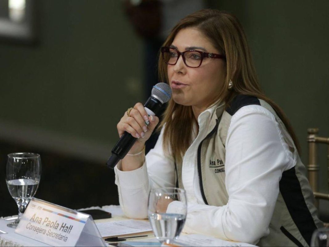 Hall convoca a sesión del pleno del CNE para este viernes para abordar la observación electoral
