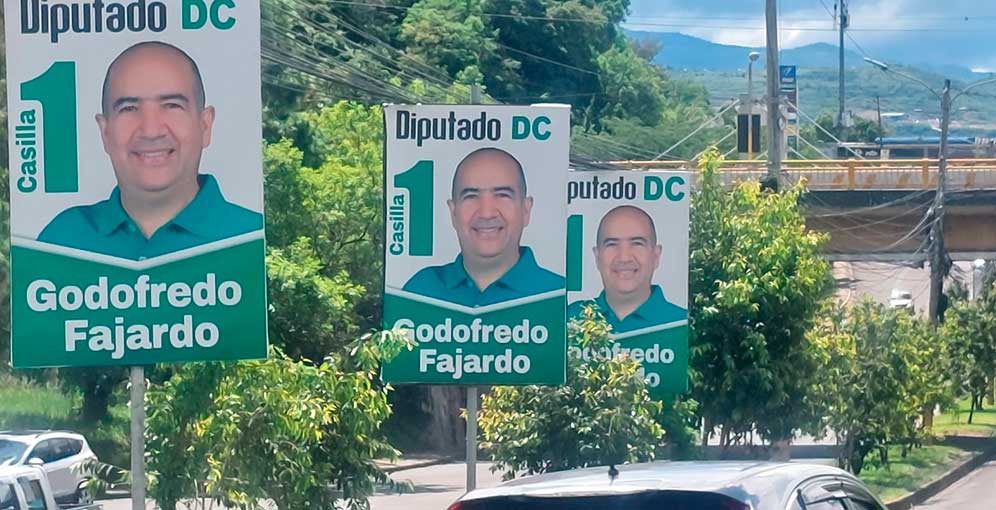 ¿Cuánto gastó? Godofredo Fajardo revela la cantidad invertida en su gigantesca publicidad que tiene tapizada la capital