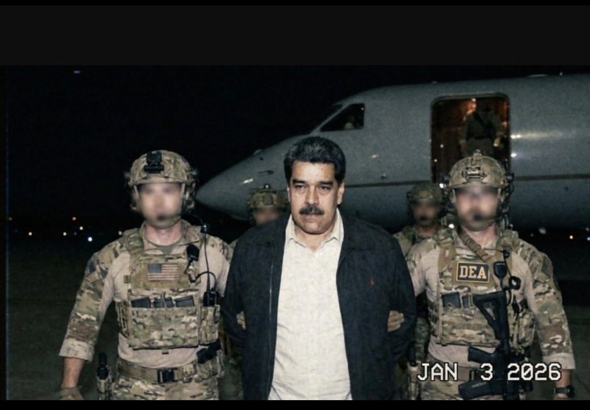 EEUU captura a Nicolás Maduro tras ataque a Venezuela