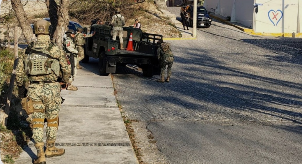 Enfrentamiento en Nuevo León deja seis abatidos y fuerte decomiso de armamento