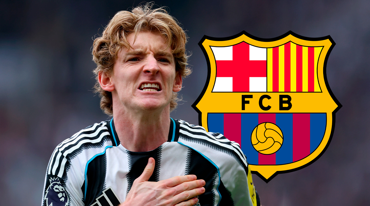 Barcelona refuerza su ataque con la llegada del inglés Anthony Gordon