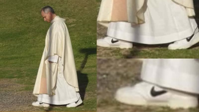 Papa León XIV causa revuelo mundial al usar sneakers Nike vintage