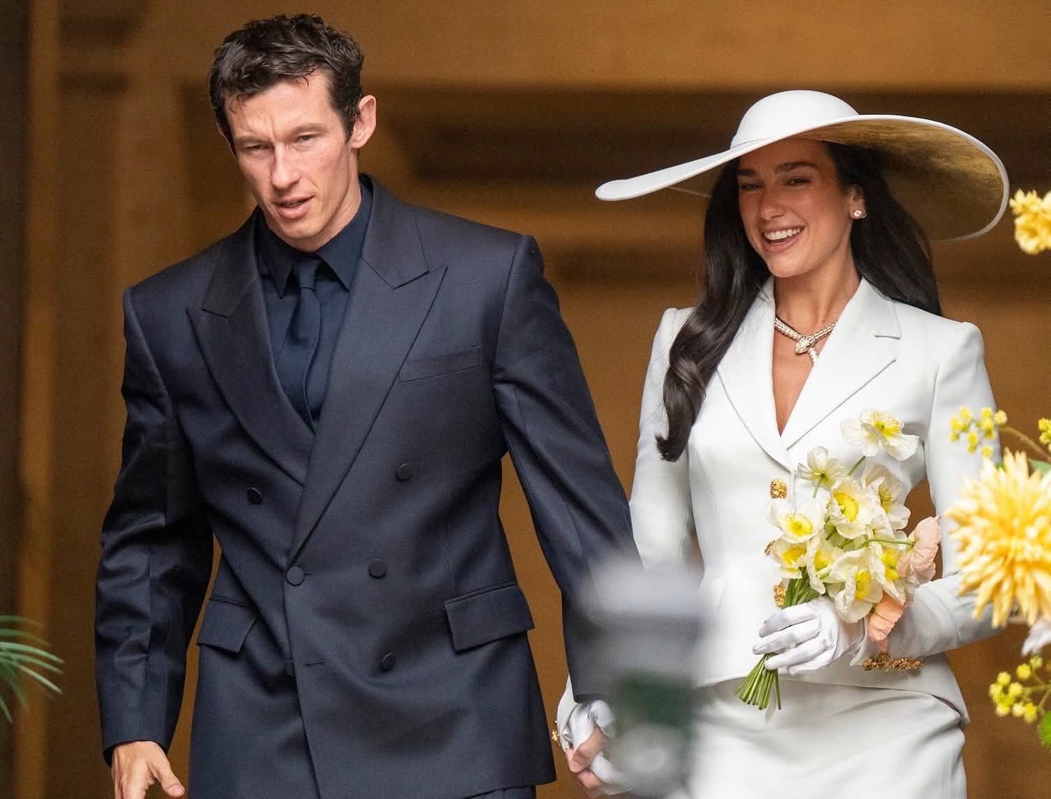 Dua Lipa y Callum Turner se casan en una ceremonia secreta en Londres