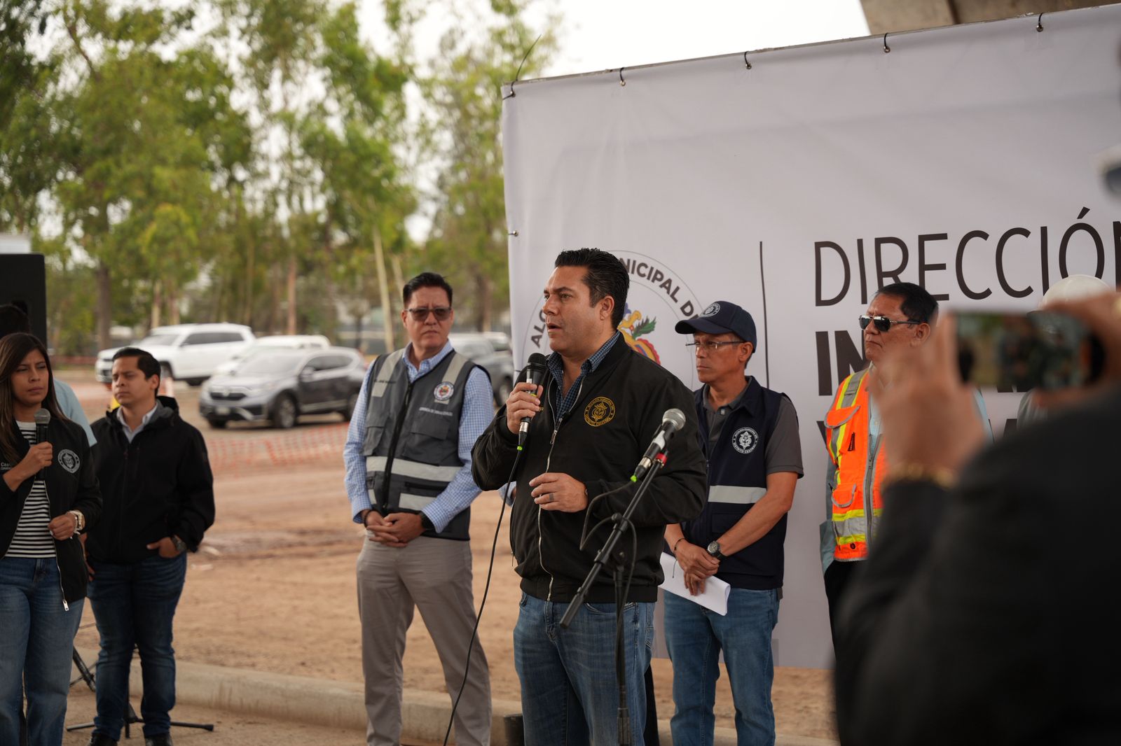 Alcaldía Municipal anuncia la habilitación del puente a desnivel de la salida a Mateo para la primera semana de septiembre