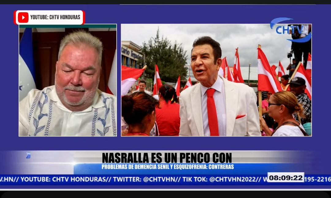 ¡“Miserable y loco”! Roberto Contreras arremete contra Salvador Nasralla en una lluvia de acusaciones