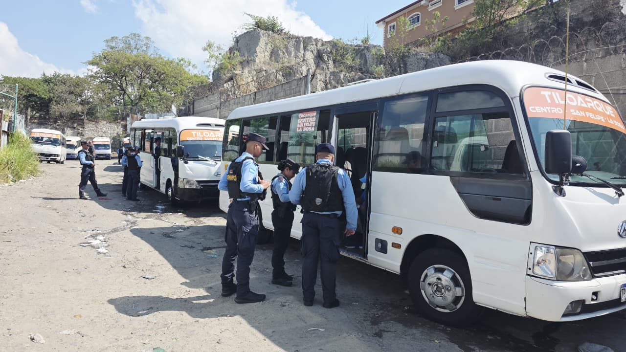 DIPAMPCO inicia censo de transportistas en ruta Tiloarque-Centro de la capital