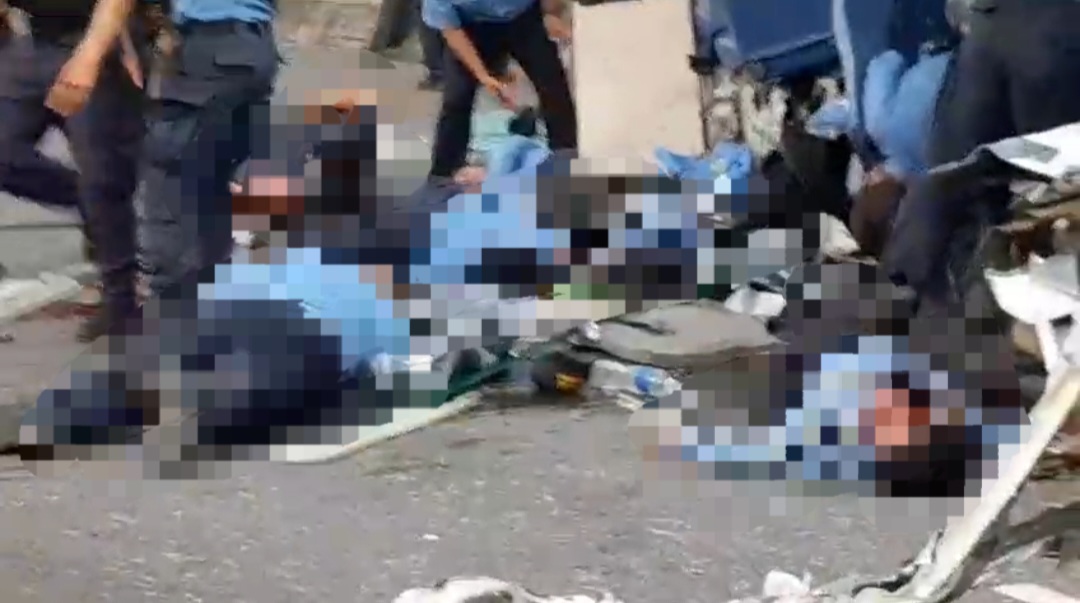 Al menos cuatro policías muertos en trágico percance vial en El Rodeo
