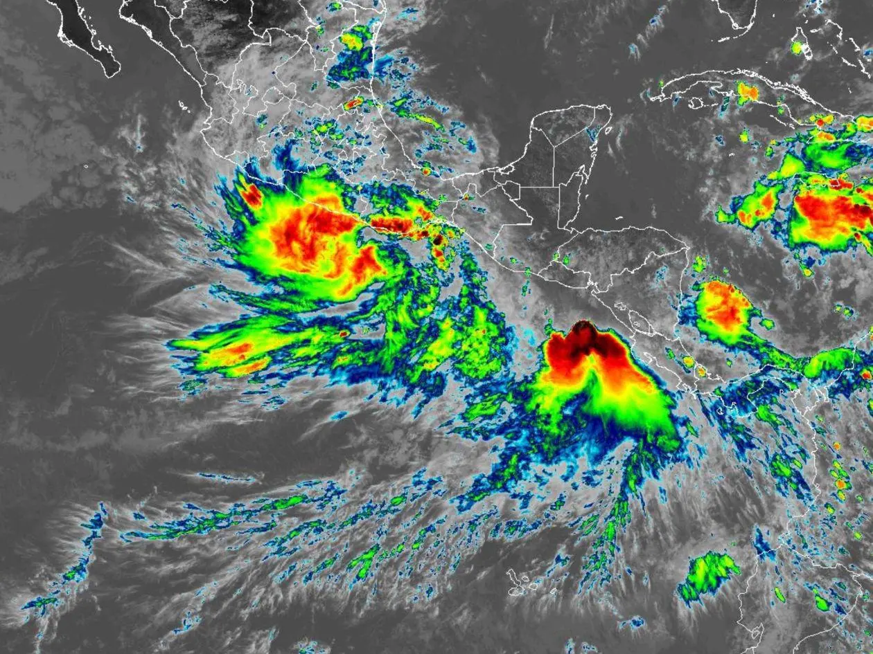 Tormenta tropical Cristina provocará lluvias, tormentas eléctricas y vientos racheados en gran parte del país