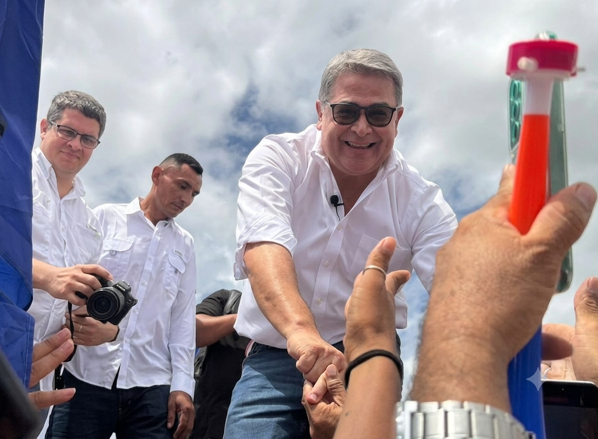 “Nunca creí que iba a ser como esto”: JOH expresa su sorpresa por recibimiento tras regresar a Honduras