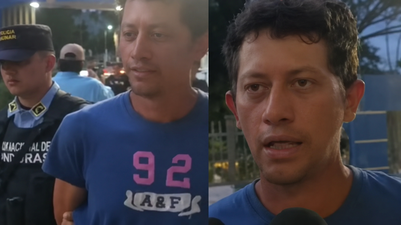 Hombre habría confesado pagar L4,000 semanales por convivir con una niña de 11 años en Olancho; él y la madre fueron detenidos