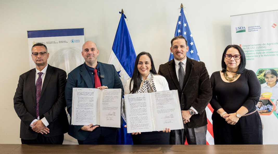 EE. UU. destina más de L1,000 millones para fortalecer la alimentación escolar en Honduras