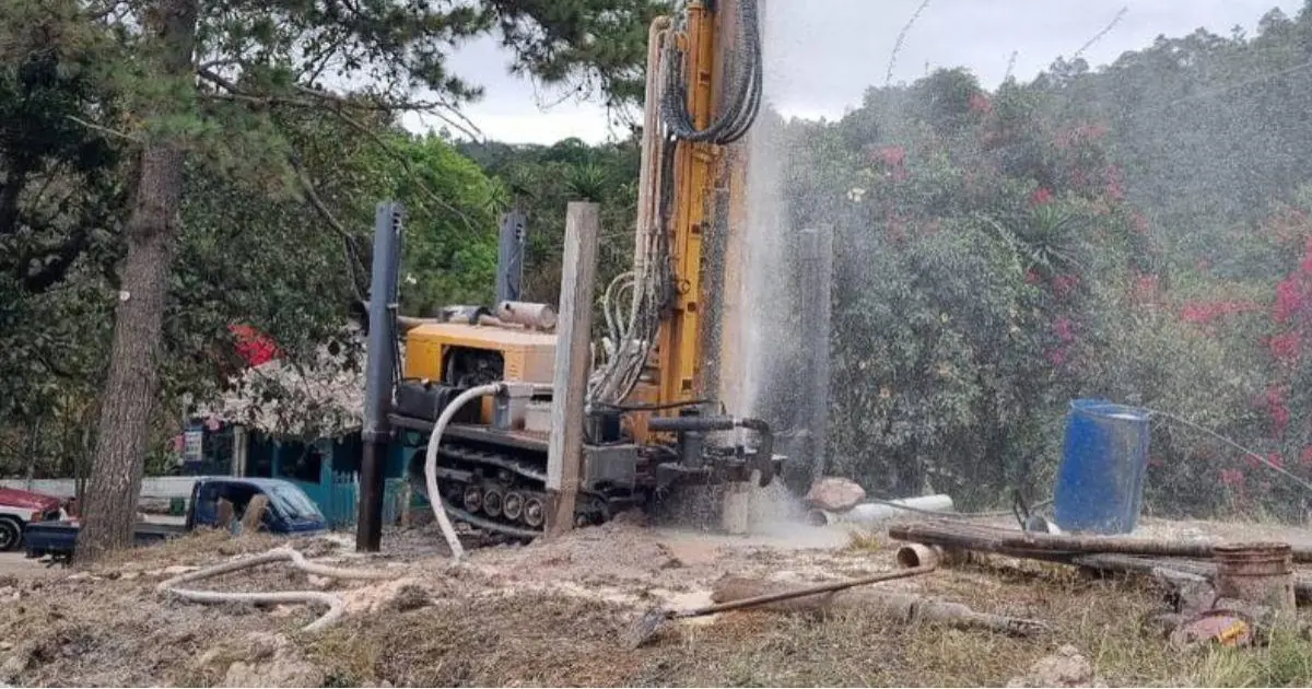 Alcaldía capitalina apuesta por perforación de pozos para mitigar la escasez de agua