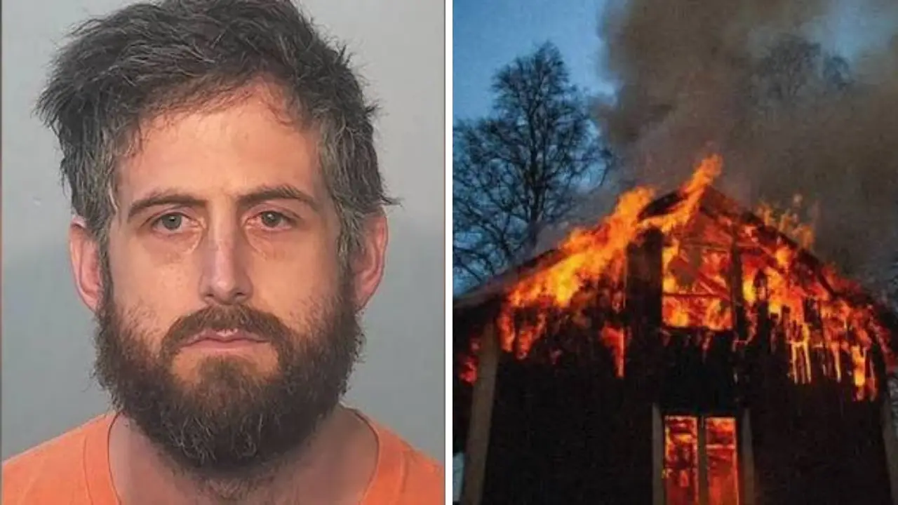 Hombre es acusado de provocar incendio tras autolesionarse dentro de vivienda en Indiana