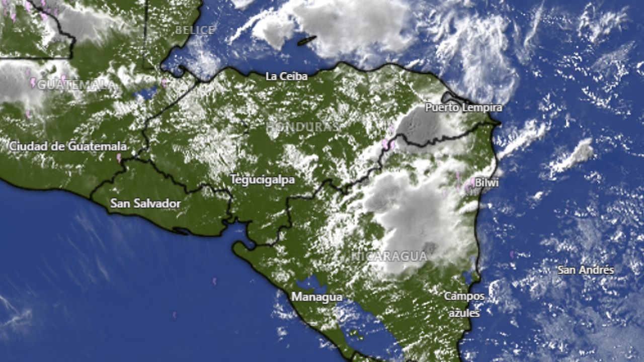 Cenaos alerta por lluvias en tres regiones de Honduras debido a nueva onda tropical