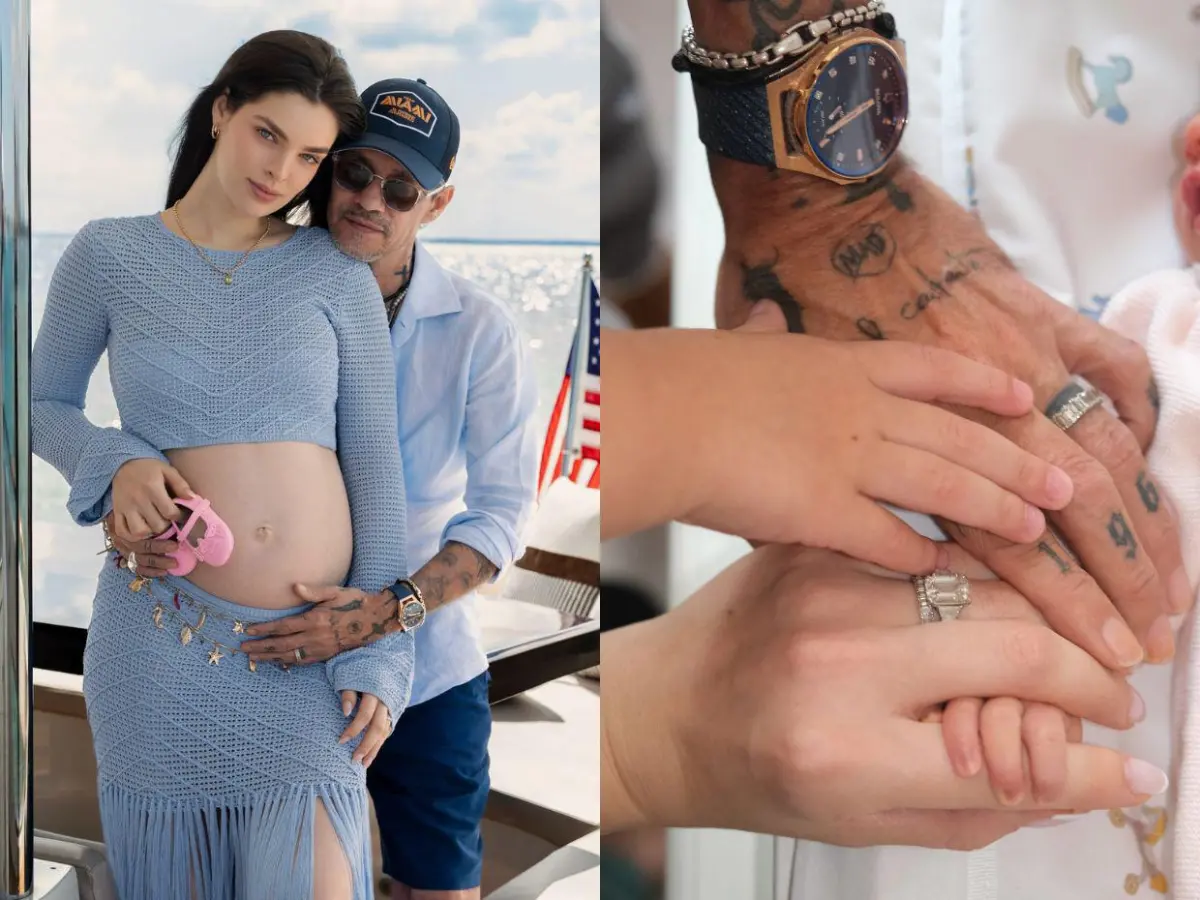 Marc Anthony se convierte en padre por octava vez y presenta oficialmente a su hija Myla