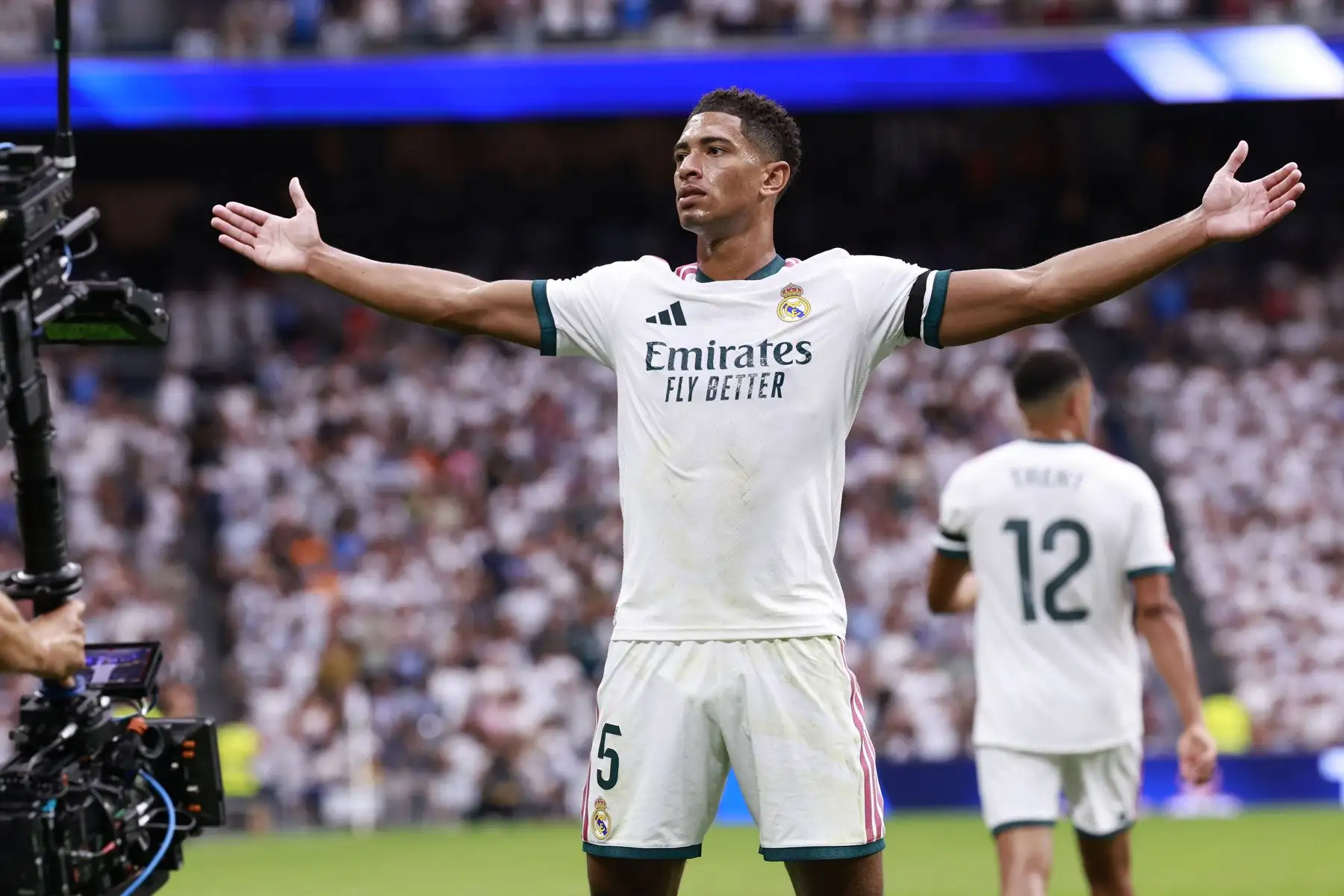 Real Madrid golea al Málaga 4-0 con Bellingham y Mbappé como protagonistas