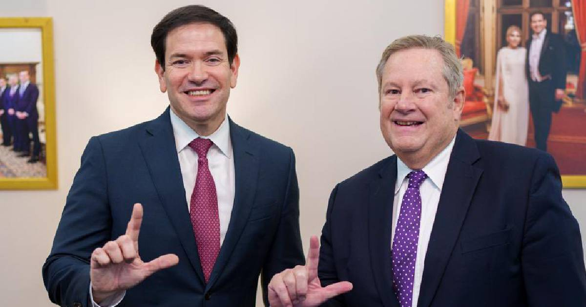 Rubio analiza con enviado estadounidense la creciente crisis en Cuba