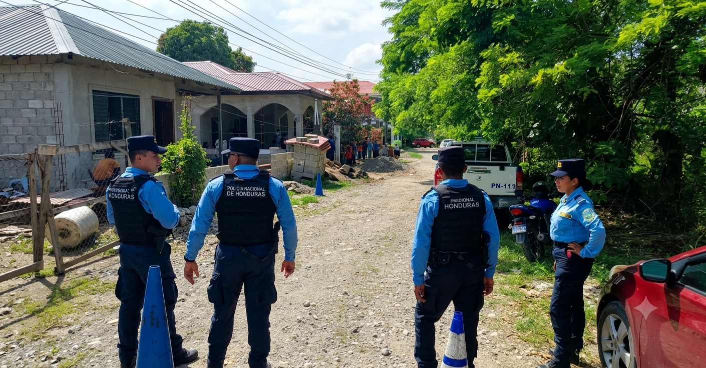 Doble crimen sacude Bonitillo: dos hombres son asesinados dentro de una vivienda en La Ceiba