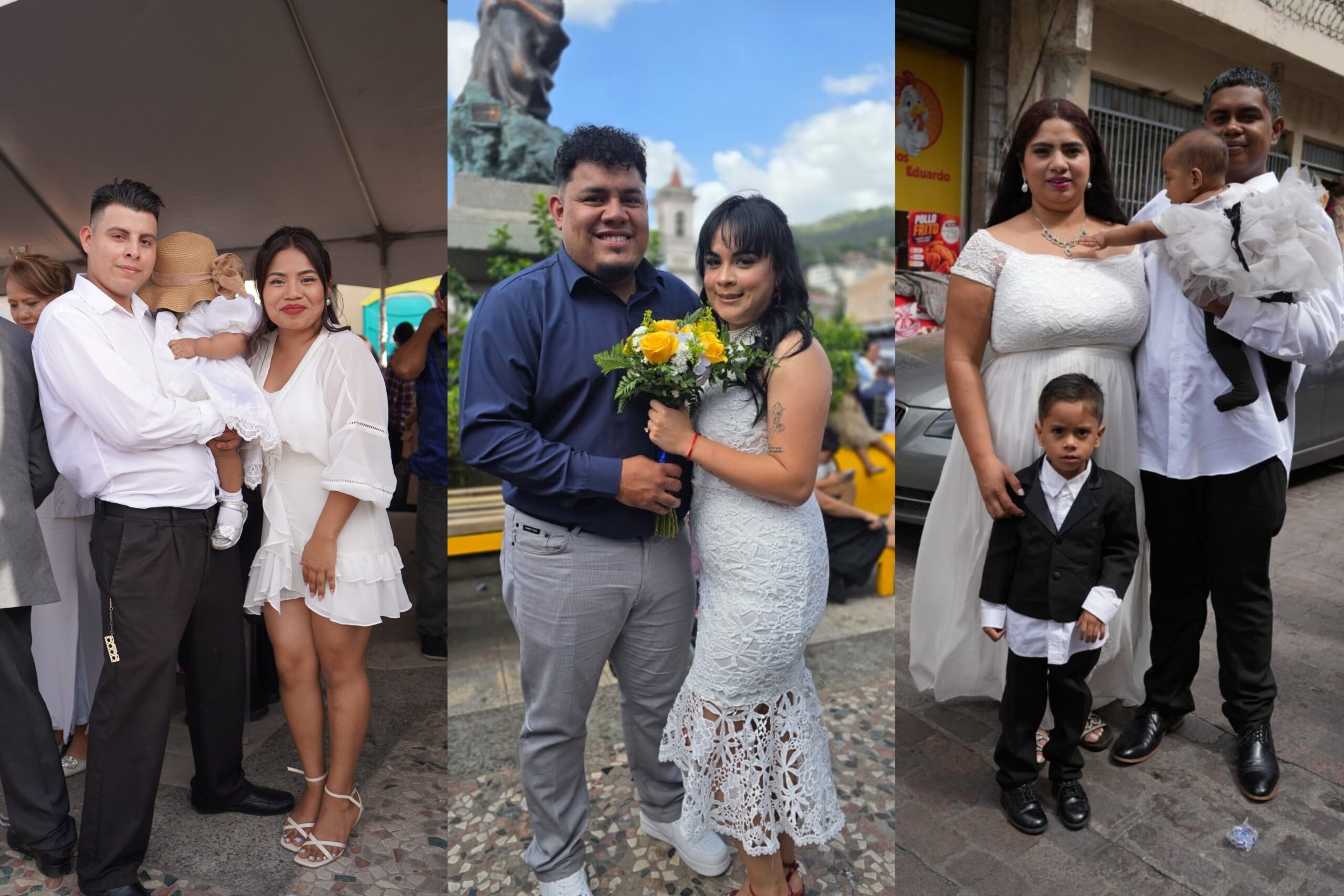 ¡Sí, acepto! 350 parejas unen sus vidas en emotiva ceremonia en Tegucigalpa