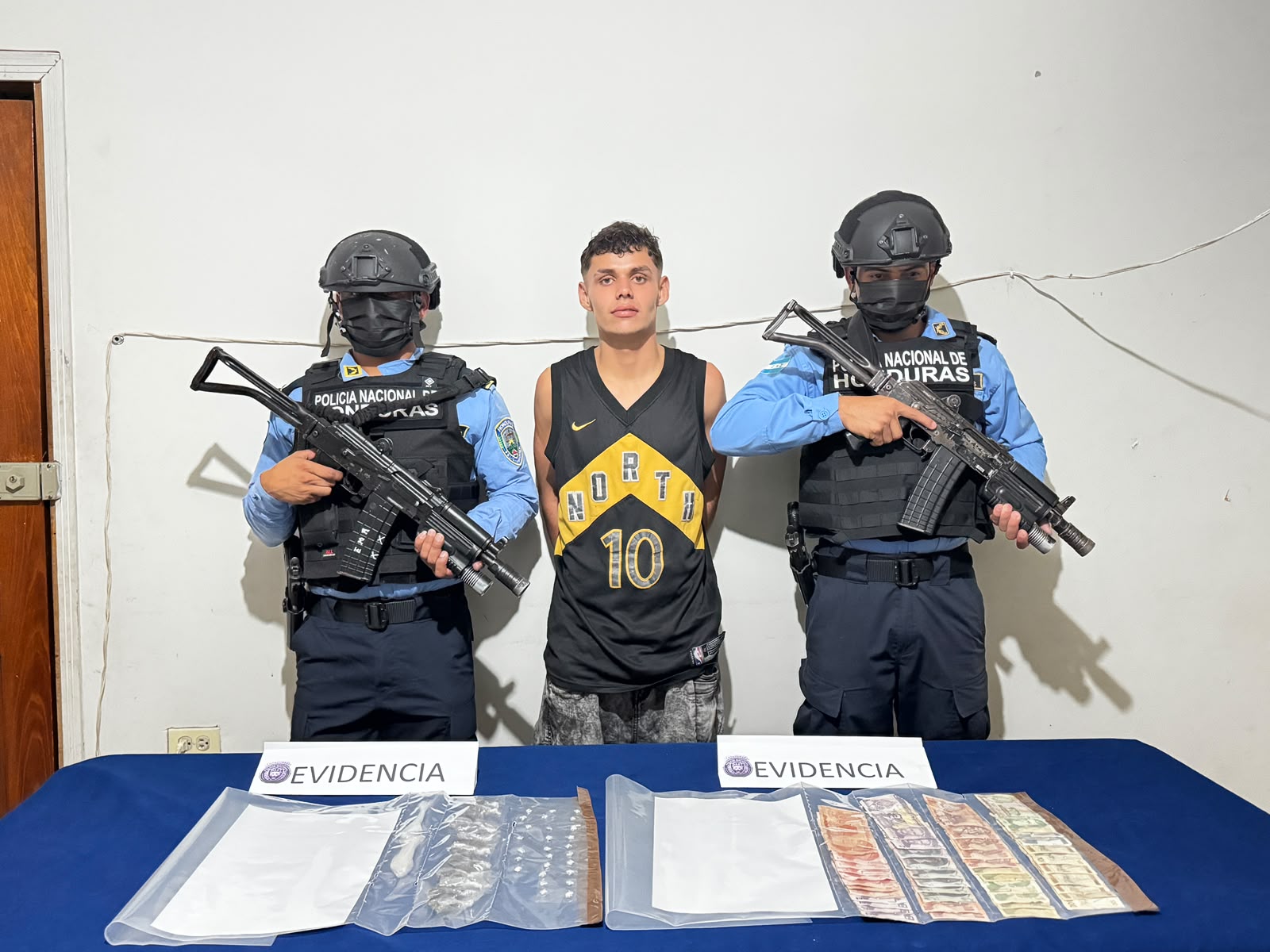 Capturan a presunto integrante de la banda “Super Javi” por tráfico de drogas en Santa Rosa de Copán