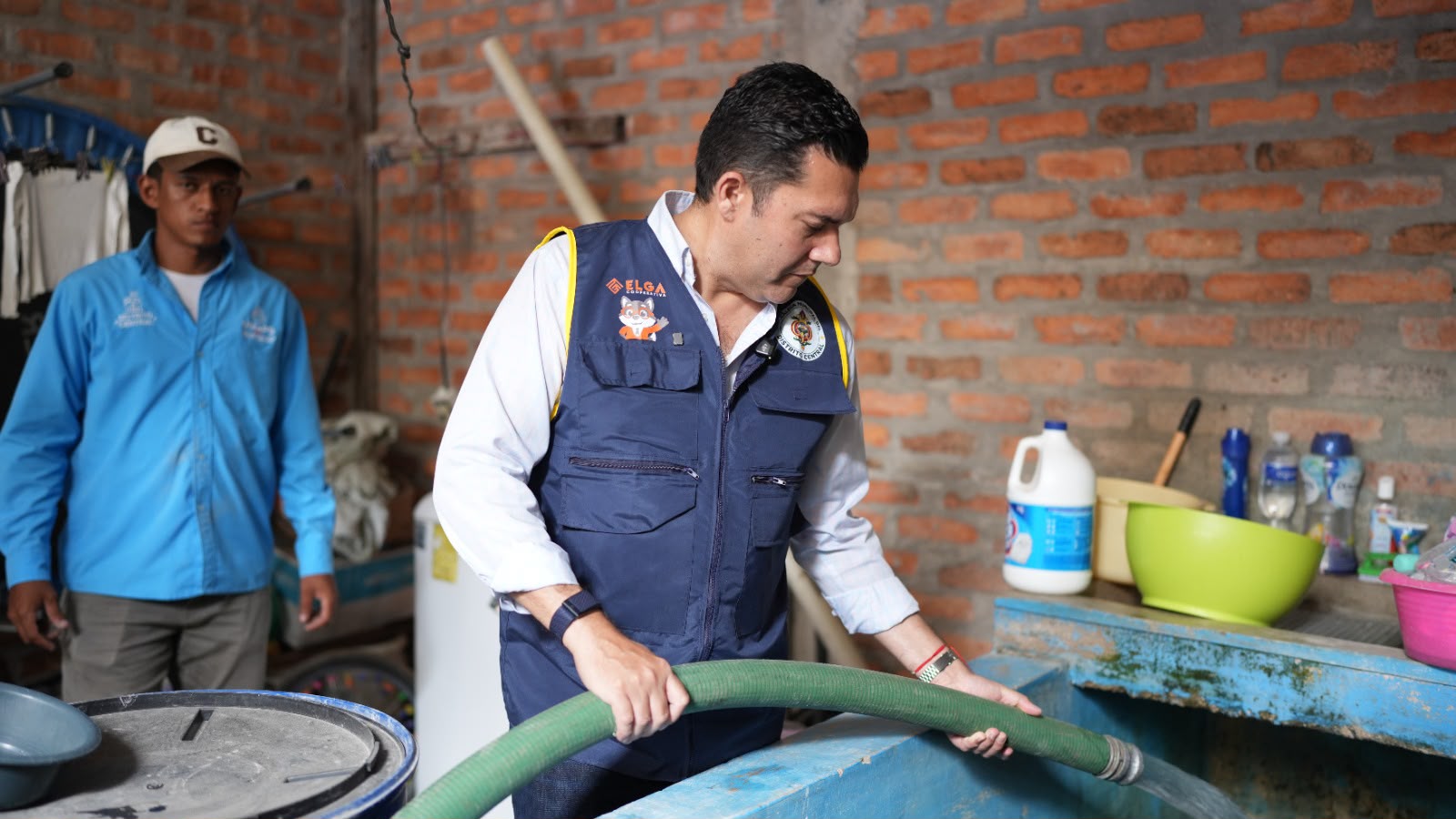 Alcaldía fortalece abastecimiento de agua potable en la colonia Nueva Capital ante emergencia hídrica