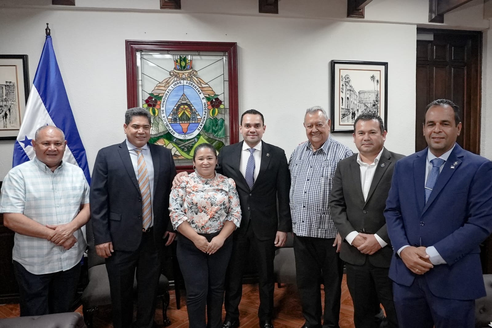 Presidente del CN dialoga con autoridades de El Paraíso para impulsar desarrollo en zona oriental