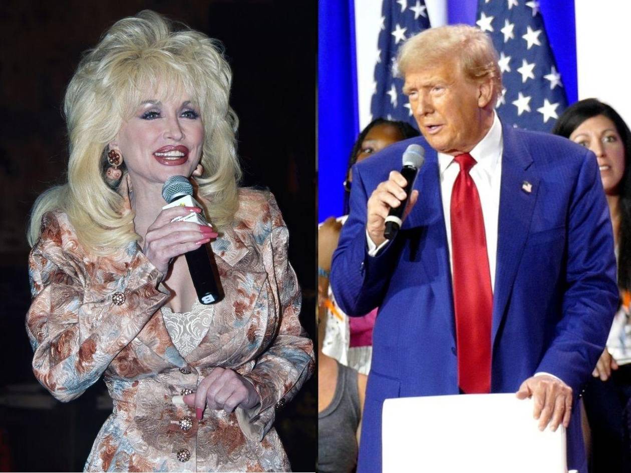 Trump ordena izar a media asta las banderas de EEUU por la muerte de Dolly Parton