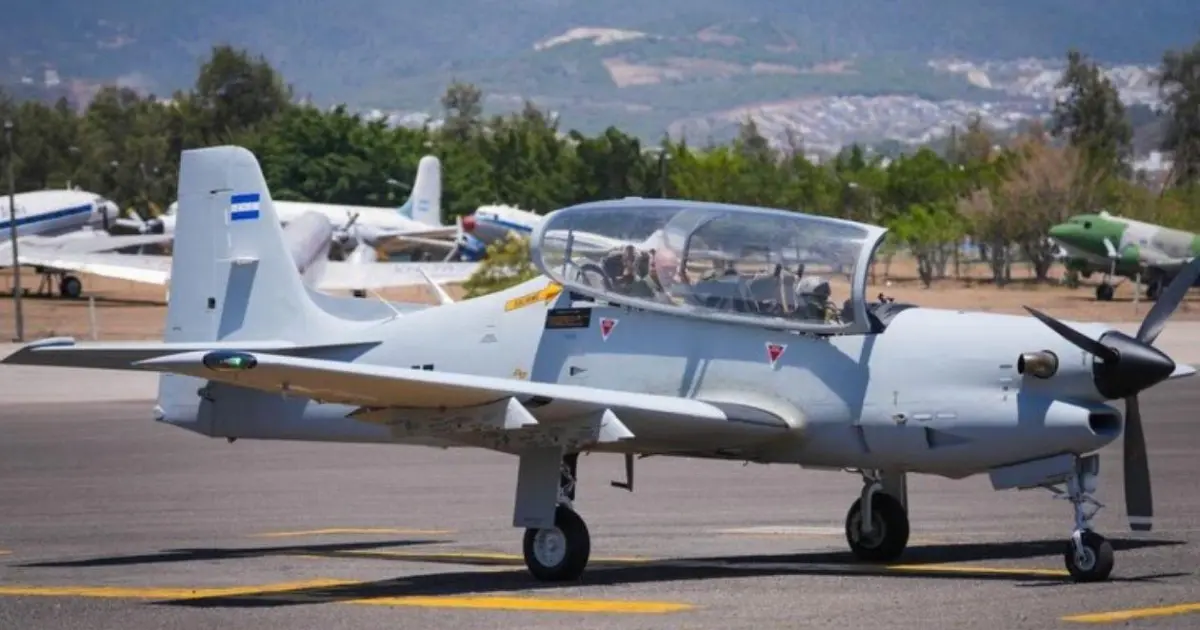 Honduras pagó más de L73 millones para repotenciar un avión Tucano de más de 40 años