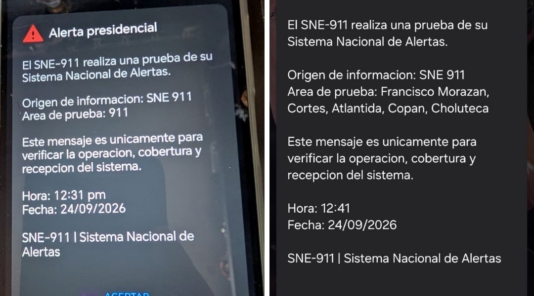 Autoridades realizarán prueba de alerta presidencial este viernes