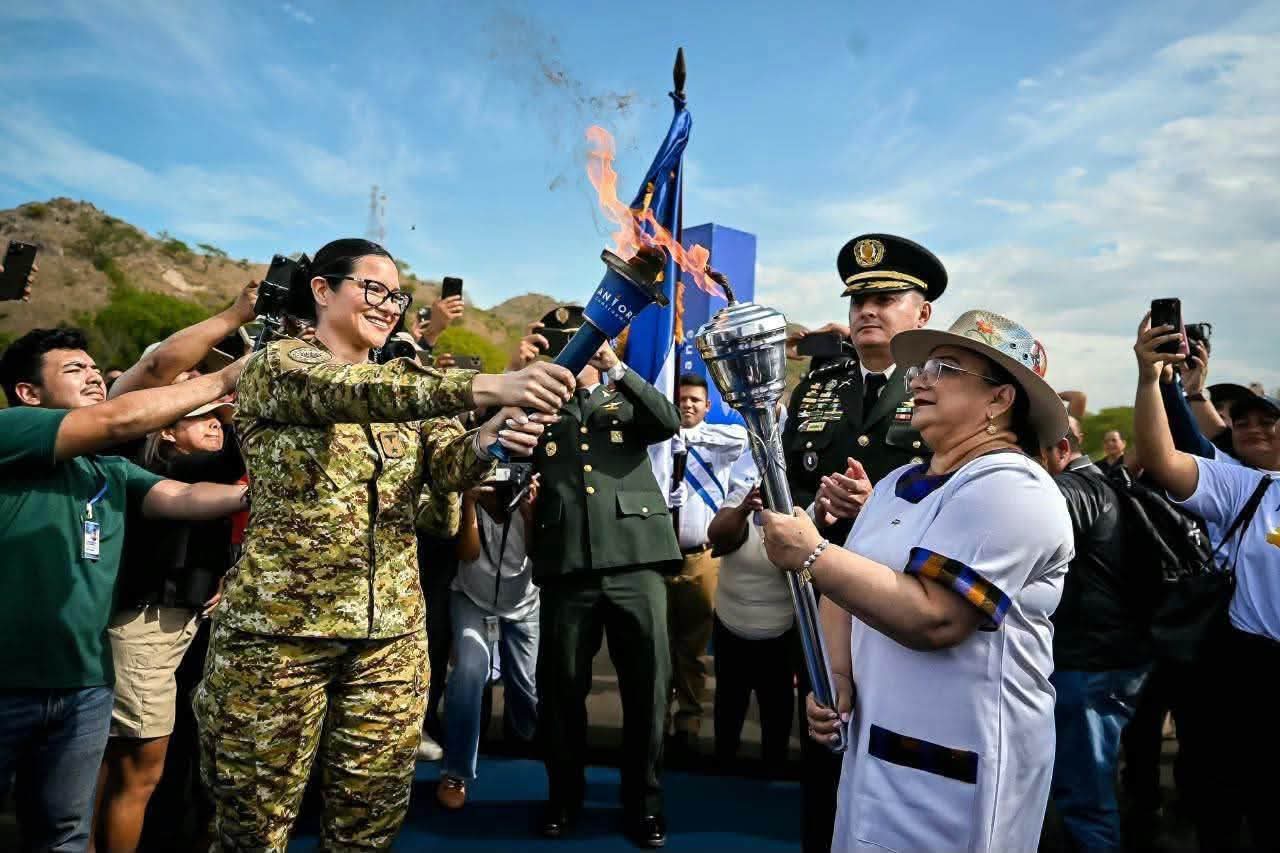 Antorcha Centroamericana inicia su recorrido por Honduras rumbo a Nicaragua