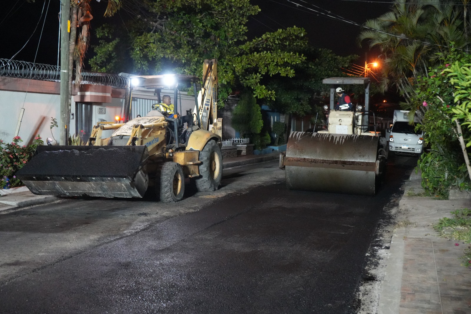 AMDC intensifica trabajos de bacheo en Cerro Grande y otros puntos de la capital