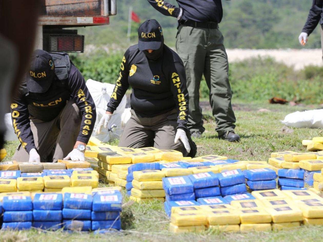 EE. UU. incluye a Honduras entre los principales países de tránsito o producción de drogas ilícitas