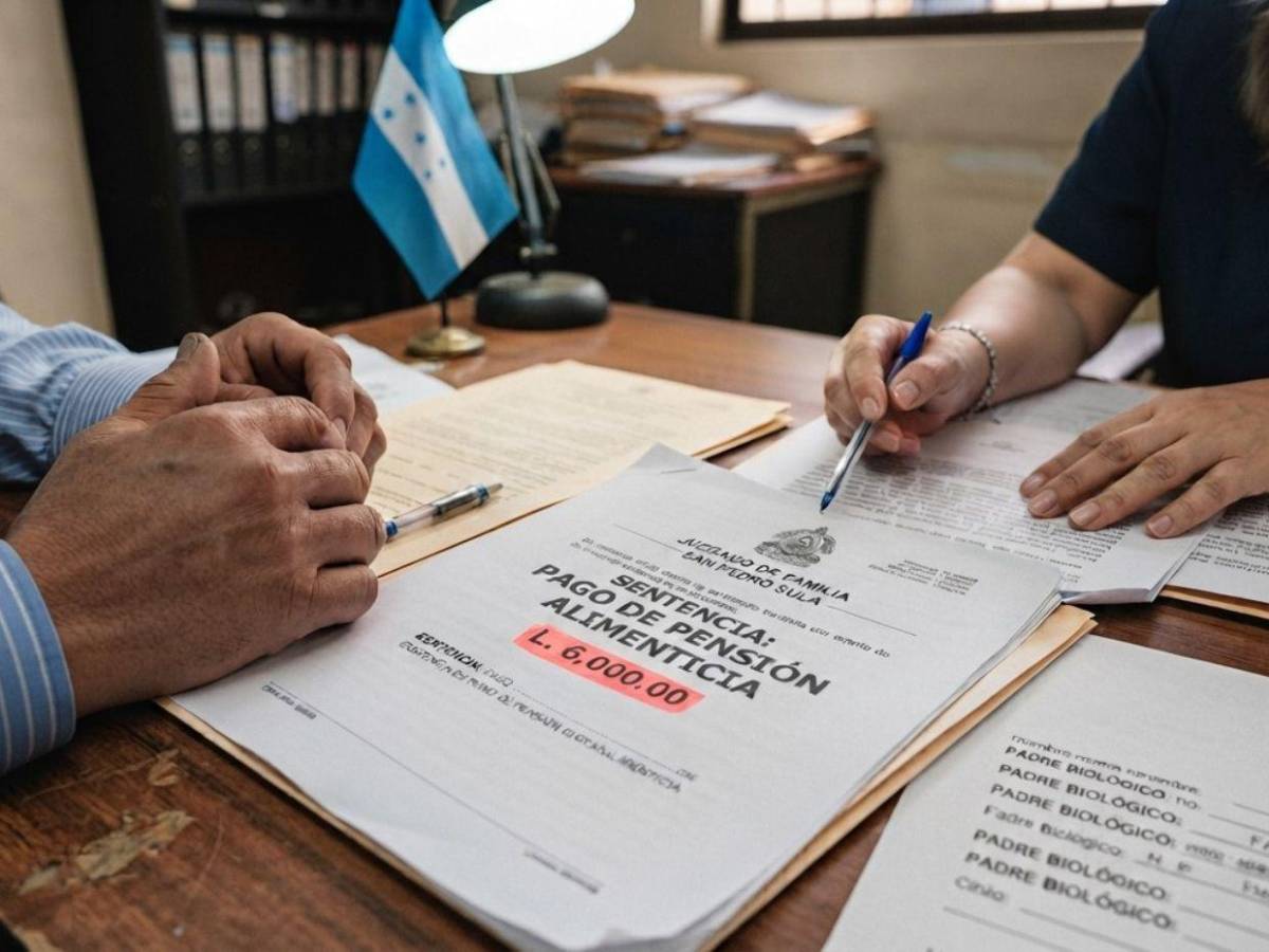 Jueza explica por qué ordenó pagar L6,000 mensuales por manutención de un menor