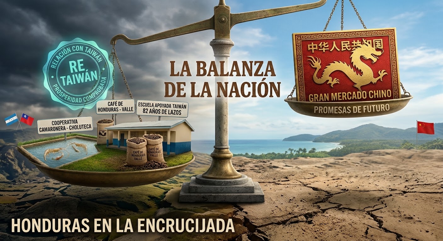 Honduras debe romper con China y regresar con Taiwán