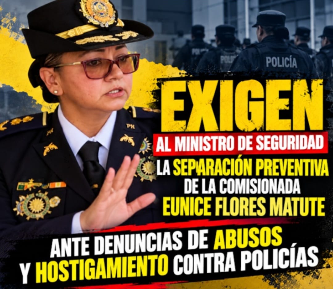 PIDEN SEPARACIÓN PREVENTIVA DE SUBJEFA DE POLICÍA COMUNITARIA INVESTIGADA POR PRESUNTOS ABUSOS